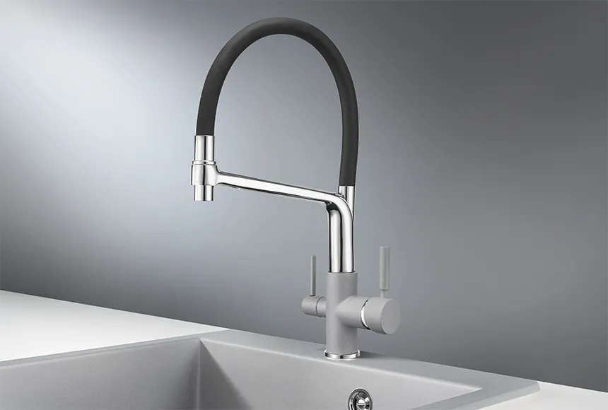 0083, АЛЮМИНИУМ, СМЕСИТЕЛЬ КУХОННЫЙ